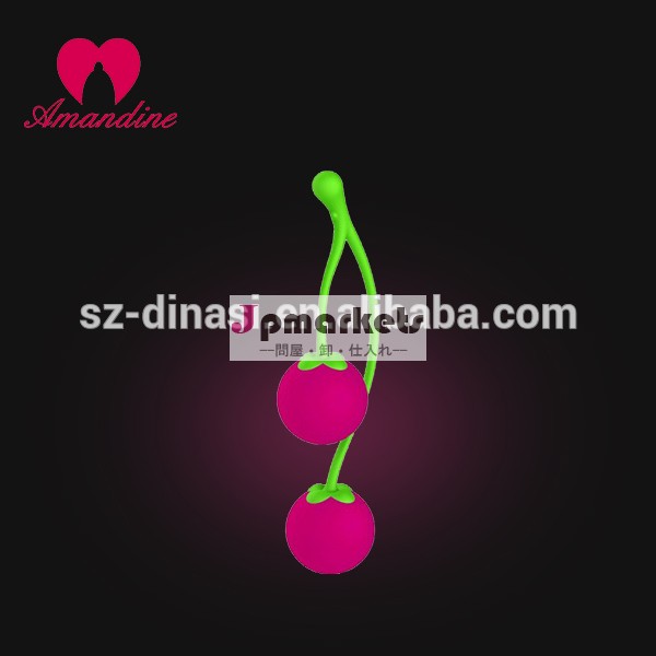 2014 New Arrivals Silicone Double Balls Love Sex Toy Vagina Anal Sex Toy for Woman問屋・仕入れ・卸・卸売り