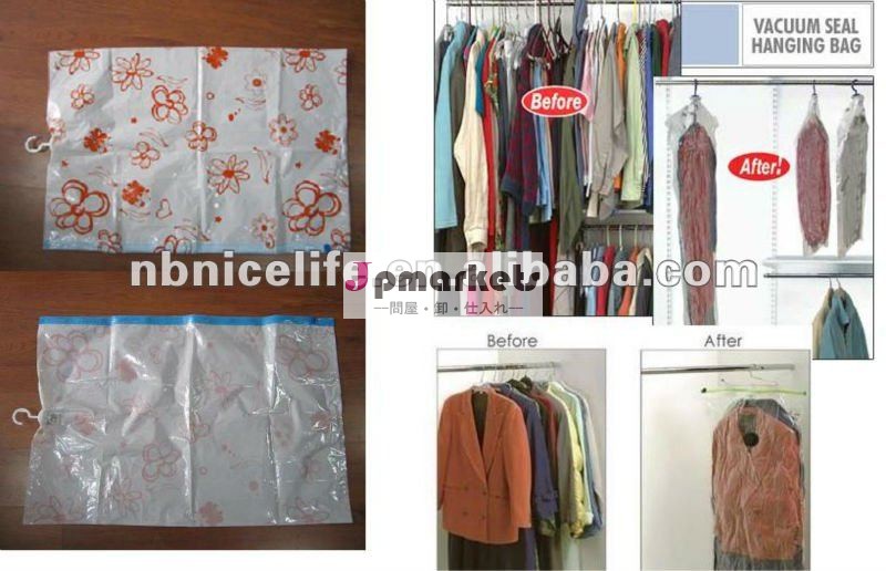 Hot Sale Hanging Vacuum Storage Bag for Storing Suit and Garment Stocklot問屋・仕入れ・卸・卸売り