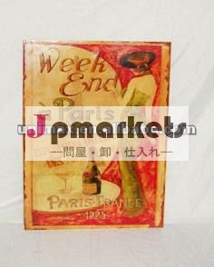 シックな女性設計金属の骨董品のプラク問屋・仕入れ・卸・卸売り