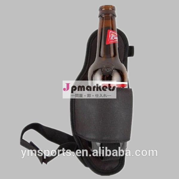 黒単ビール股関節ホルスターボトル缶は、 ベルトキャリングケース問屋・仕入れ・卸・卸売り