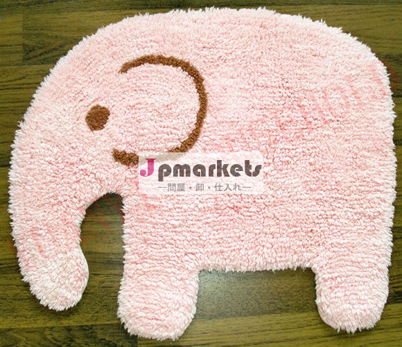 ノン- スリップバスマットcottomエレファントデザイン印刷されたバスマット問屋・仕入れ・卸・卸売り