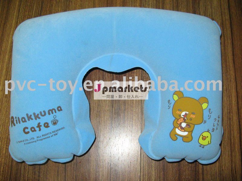 プロモーションインフレータブルpvcトラベルネックピロー問屋・仕入れ・卸・卸売り