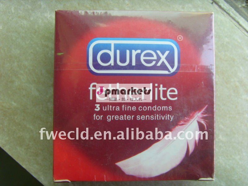 Durexのためのコンドーム -- fetherlite (3pcs/pack)の英語版問屋・仕入れ・卸・卸売り