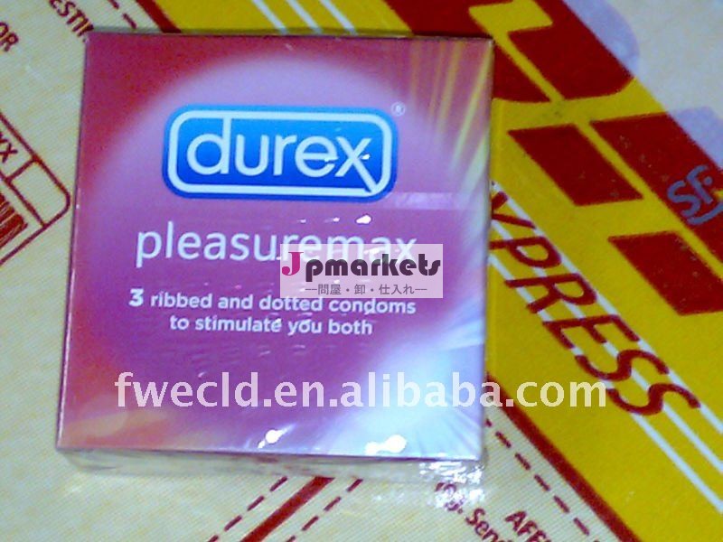 Durexのためのコンドーム -- pleasuremax (3pcs/pack)の英語版問屋・仕入れ・卸・卸売り