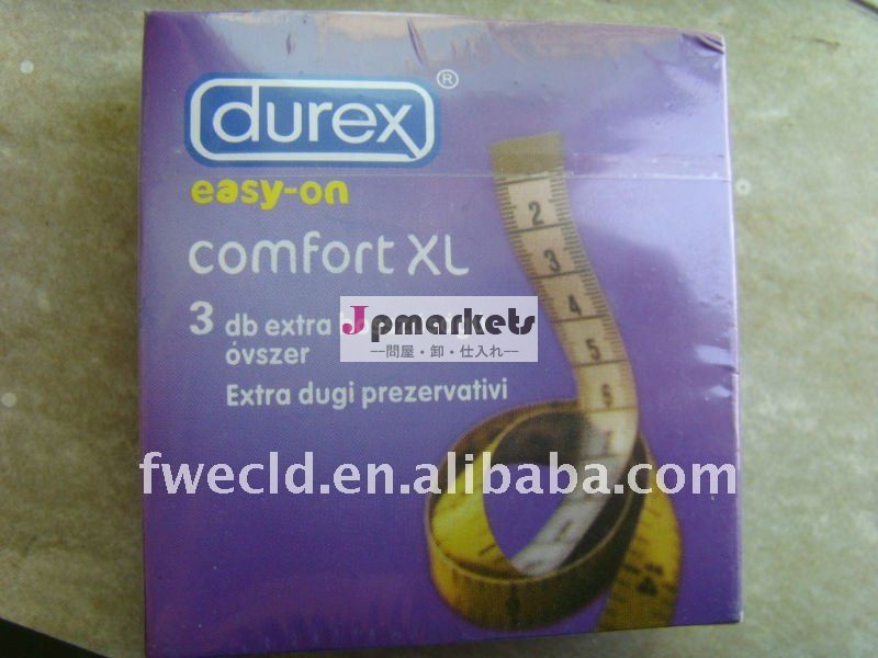 Durexのためのコンドーム -- 慰めXL (3pcs/pack)問屋・仕入れ・卸・卸売り