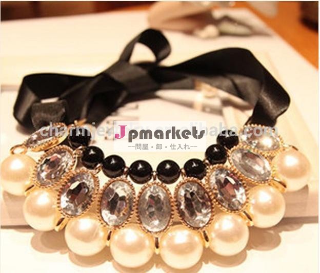 ファッショントレンド2014年sn056アクリル真珠のネックレスジュエリーのネックレス問屋・仕入れ・卸・卸売り