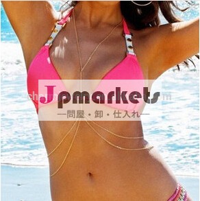中国卸売ファッションゴールドボディチェーン2014年bc002女の子のための問屋・仕入れ・卸・卸売り