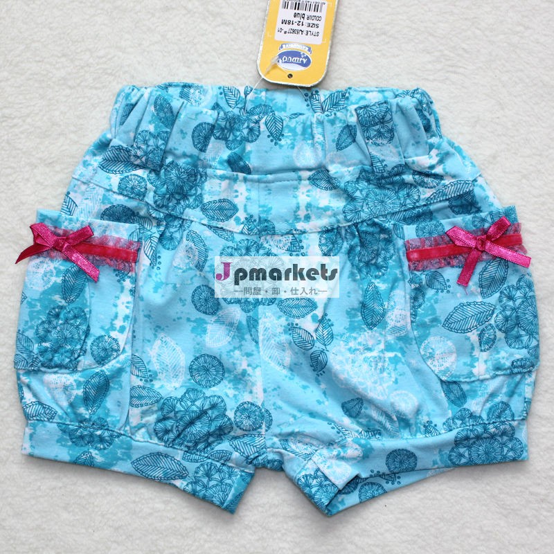 かわいい女の子のバミューダショーツ少し弓弾性赤ちゃんショーツtanadol赤ちゃんの女の子のパンティー問屋・仕入れ・卸・卸売り