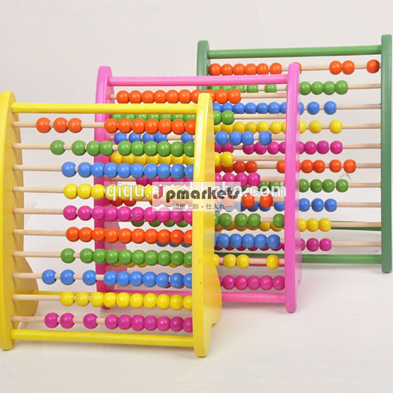 China supplier Kids wooden Educational abacus counting frame toys online問屋・仕入れ・卸・卸売り