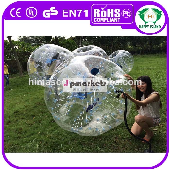 こんにちはdia1.2m/1.5m/1.7mトップ販売loopyball/bubbleサッカー、 フットボールバブル、 巨大なバブルボール問屋・仕入れ・卸・卸売り