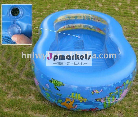 塩ビラージ水インフレータブルベビースイミングプール問屋・仕入れ・卸・卸売り
