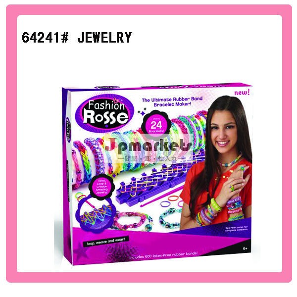 ・カラフルなloomband064241#girlsジュエリー問屋・仕入れ・卸・卸売り