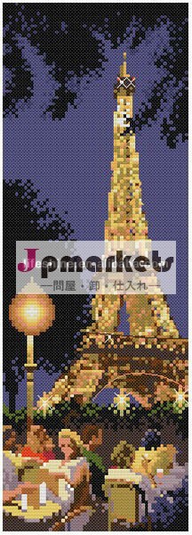diyクロスステッチファブリックと夜の風景、 カウントクロスステッチ、 クロスステッチ問屋・仕入れ・卸・卸売り