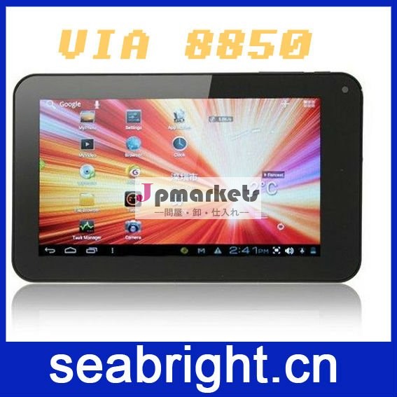 ミニpc7インチアンドロイド4.0via88504gb/512mb静電容量式タッチ問屋・仕入れ・卸・卸売り