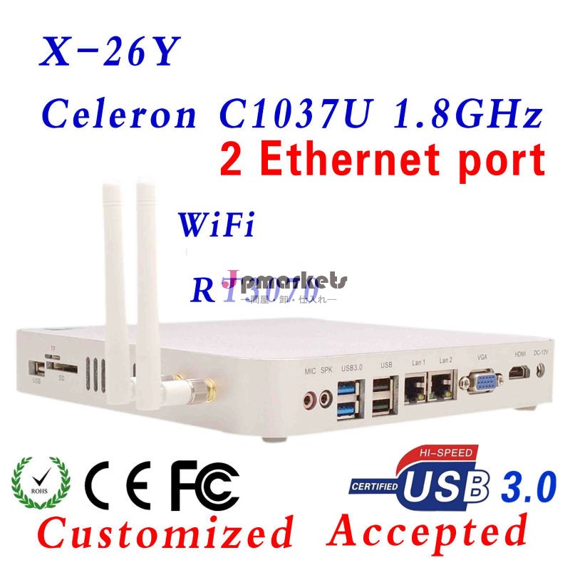 デスクトップコンピュータのデスクトップpcc1037uc1037uc1037ux86x-26y2*rj45コンピュータポートubuntuのサポートのlinuxos問屋・仕入れ・卸・卸売り