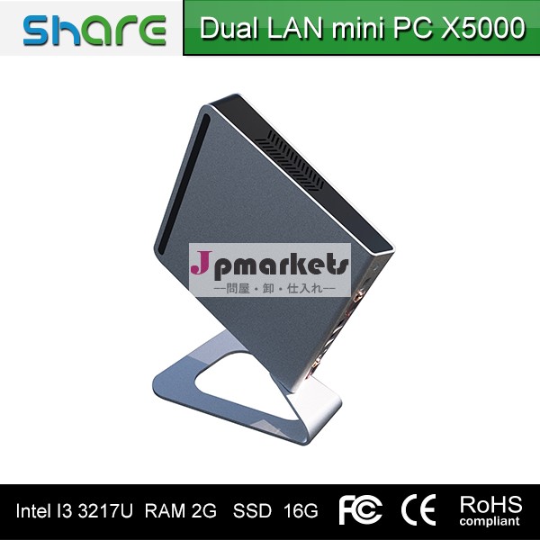 linuxubuntuのcorei3x5000ミニpc、 4gbのram、 16gbssd、 サポート3g、 wifi、 usb、 vga、 hdmi、 lanポート問屋・仕入れ・卸・卸売り