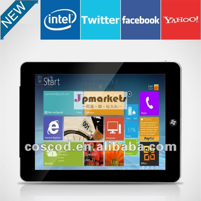 2*USB VGA二重OSのタブレットのPC、2GB DDR3/128GB産業タブのPC 3GおよびBlutooth 9.7のインチips容量性Intelの原子N455 1.66Ghz問屋・仕入れ・卸・卸売り