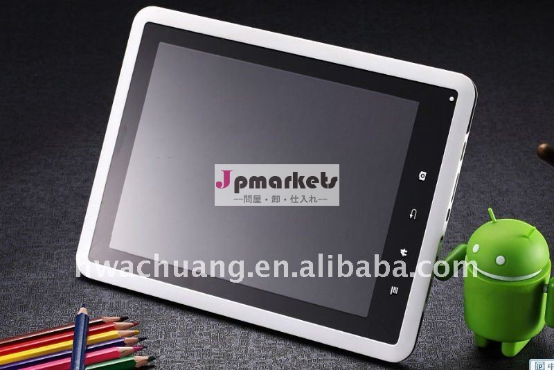 2011新しい2.38インチアンドロイド容量性gps付きタブレットpc内部3gnavegator問屋・仕入れ・卸・卸売り