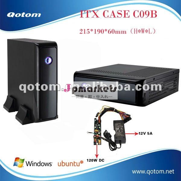 卓上コンピュータ、Qotom-I35CTWはビデオ、vga+hdmi+dvi、1080Pの小型PC、150Mのwifiの小型軽量クライアント、二倍になる。問屋・仕入れ・卸・卸売り