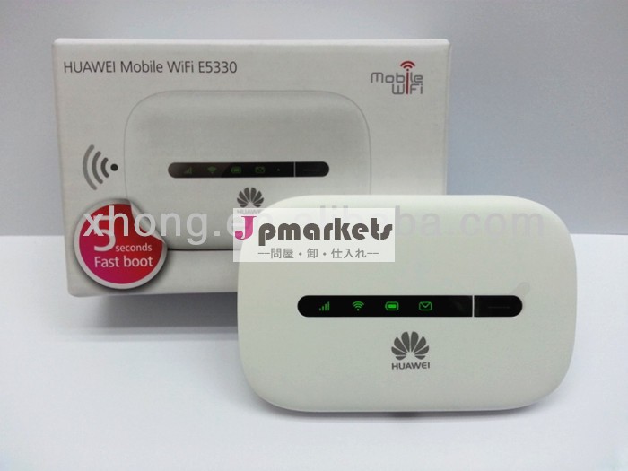 華為e53303g21mbpsのモバイルワイヤレスポータブルsimカードスロットと無線lanルータ問屋・仕入れ・卸・卸売り
