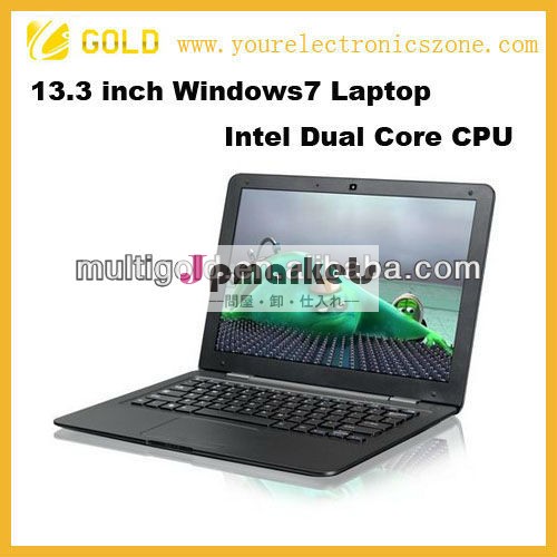 安いラップトップ深セン工場13.3インチデュアルコアwindows7コンピュータ問屋・仕入れ・卸・卸売り