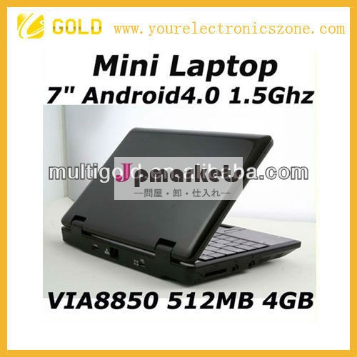 7インチの人間の特徴をもつnetbookの小型ラップトップ問屋・仕入れ・卸・卸売り