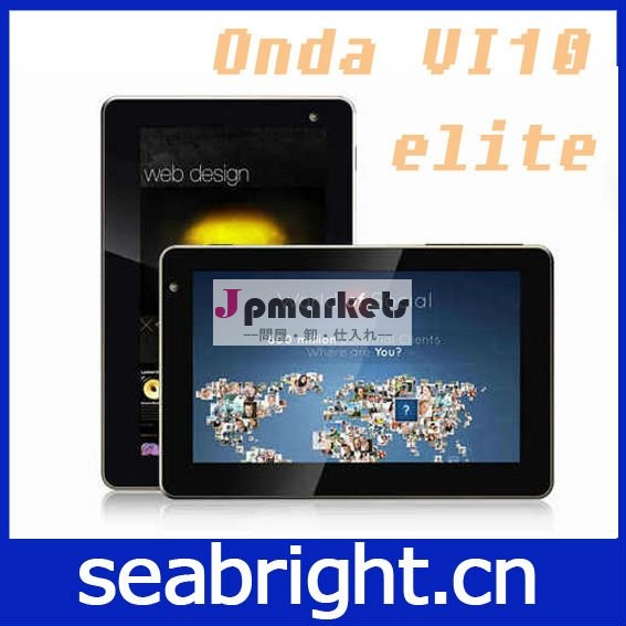 7インチのタブレットのPCのアンドロイド4.0のオンダVI10のエリート8gb/1gbのカメラ問屋・仕入れ・卸・卸売り