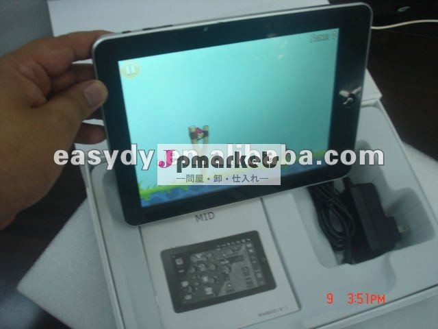 8inch抵抗のタッチ画面のAndriod 2.2 WifiのタブレットのPC問屋・仕入れ・卸・卸売り