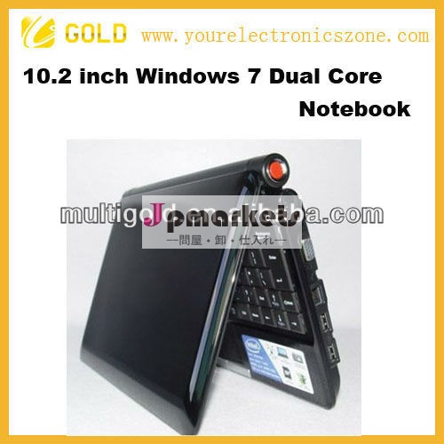 10.2インチwindows7ミニノートpcデュアルコアcpu問屋・仕入れ・卸・卸売り