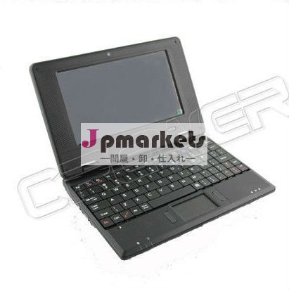 卸売ミニ7インチwifiのラップトップのノートブックコンピュータネットブックpc黒い色問屋・仕入れ・卸・卸売り