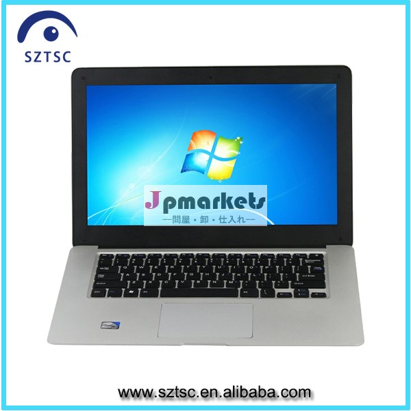 中国のブランドの新しいラップトップ、 14" インテルデュアルコアラップトップ、 勝つ7/8oswifiやウェブカメラ問屋・仕入れ・卸・卸売り