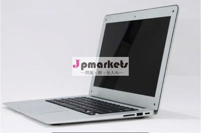 Intel原子D525 13.3のインチ1.8GHzは極度の細い2GB RAM SSD 32GB 64GB中心のラップトップコンピュータの二倍になる問屋・仕入れ・卸・卸売り