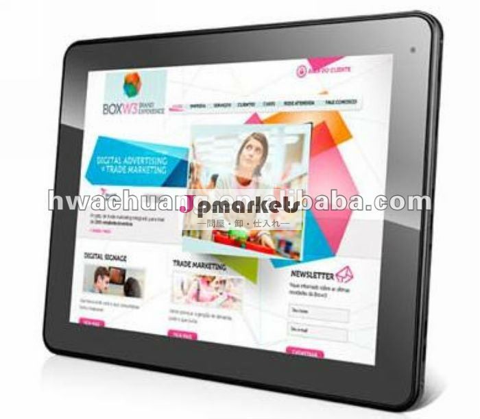 『9.7タブレットpcandroid4.0,1gbddr3,8gbnandフラッシュ、 3dゲーム問屋・仕入れ・卸・卸売り