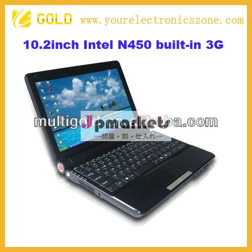 10.2インチのbuiltin 3gのラップトップコンピュータの窓7/xp問屋・仕入れ・卸・卸売り