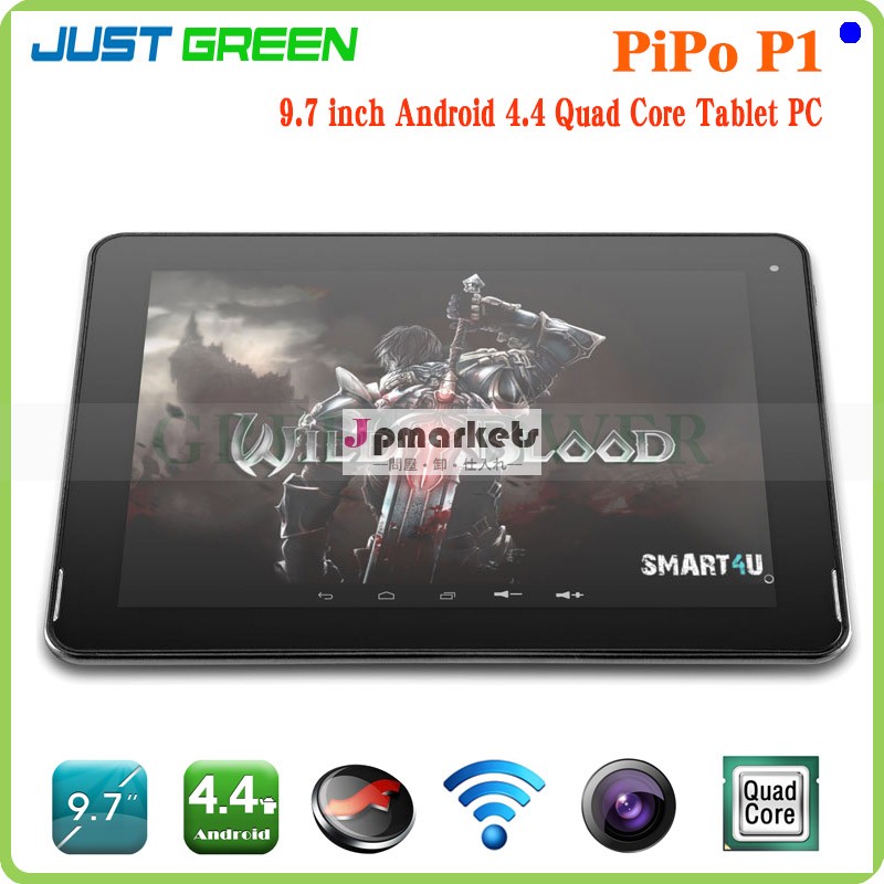 新しい2014年アイテム! 9.7インチ網膜の画面p1rk32883gパイポクアッドコア1.6ghzのタブレットhdmiを搭載した/otg/gps/3g/bt/wifi/アンドロイド4.4問屋・仕入れ・卸・卸売り