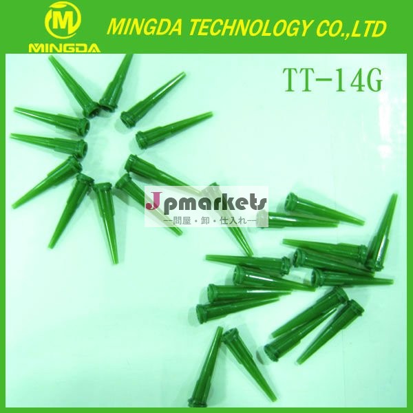Ttすべて- プラスチック製の調剤の針/傾斜despensing針/needles14g-ttディスペンサー問屋・仕入れ・卸・卸売り