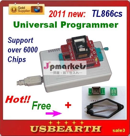 2011新しい、高品質MiniPro TL866csはUSBウィレムの普遍的なプログラマーWindows7/Vista/Xp 64MBbitsの熱い販売を調整する!問屋・仕入れ・卸・卸売り