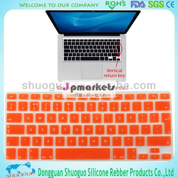 プロモーションeu/英国/シリコーン私達macbookのキーボードカバープロテクタースキン問屋・仕入れ・卸・卸売り