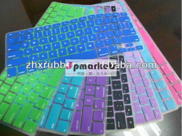 最も人気のある防塵シリコンキーボードのスキンケースカバーアップルのmacbookproの空気問屋・仕入れ・卸・卸売り