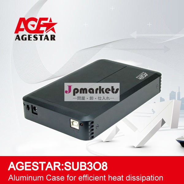Agestar: sub3o83.5インチsata外付けエンクロージャusb2.0hddエンクロージャー問屋・仕入れ・卸・卸売り