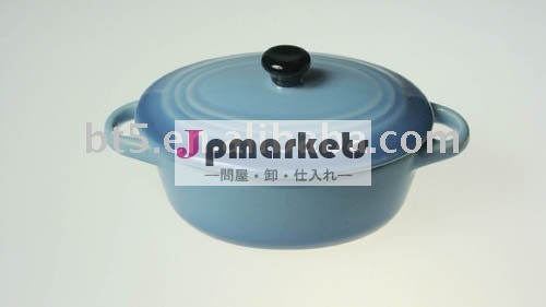 陶磁器の楕円形の形の小型cocotte問屋・仕入れ・卸・卸売り