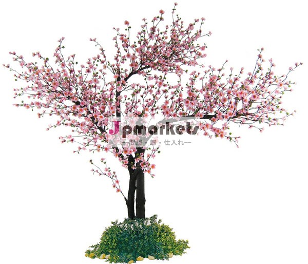 熱い販売の2014年人工桃の花のツリー結婚式のための人工木屋内屋外最高品質偽桃の花のツリー問屋・仕入れ・卸・卸売り