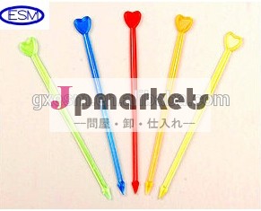 プラスチックハートの形のnovelyピック問屋・仕入れ・卸・卸売り