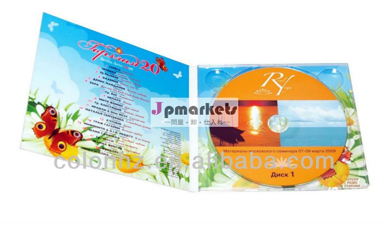カスタマイズされたdigipakが付いているCD重複はパッケージを包装する問屋・仕入れ・卸・卸売り