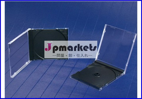 ジュエル10mmシングルcdケース　psc11060bnブラックトレイ問屋・仕入れ・卸・卸売り