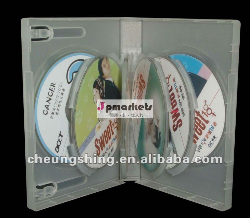 10のディスクのための28mmのCDの箱のdvdの場合問屋・仕入れ・卸・卸売り