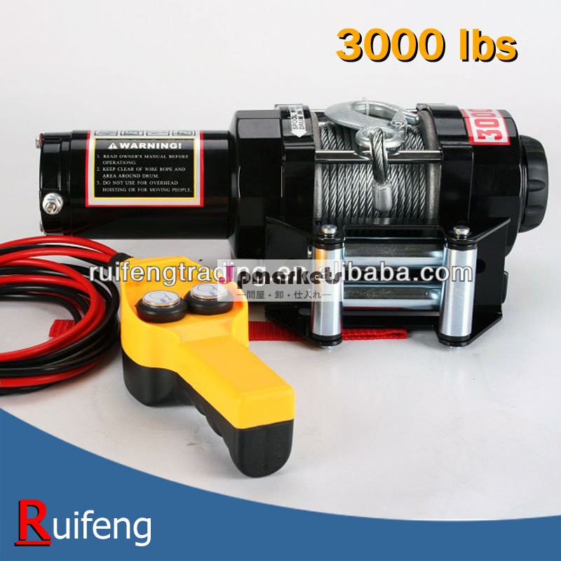 24v12v3000ポンド電動ウインチ問屋・仕入れ・卸・卸売り