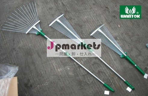 拡張可能な庭の熊手、 亜鉛メッキ問屋・仕入れ・卸・卸売り