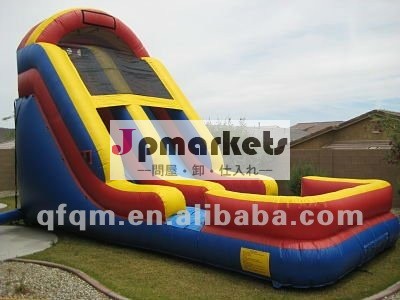 水プレイはゲーム城インフレータブルウォータースライド問屋・仕入れ・卸・卸売り