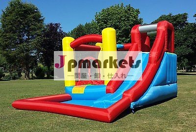 スプラッシュとスライドインフレータブル快活なお城、 バウンスエリア、 スプラッシュプール、 スライド問屋・仕入れ・卸・卸売り